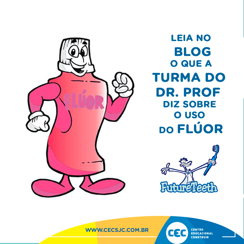 O cuidado da saúde bucal com fluor